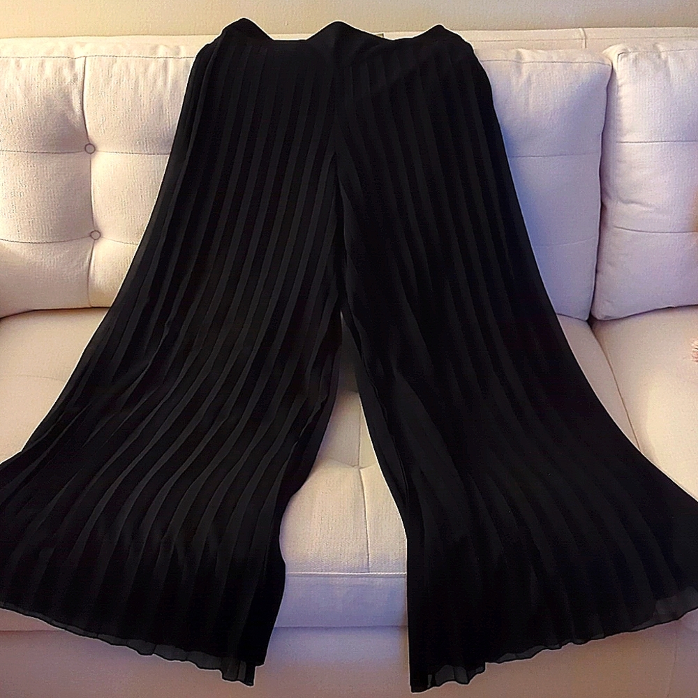 Wilster pleated wide leg pants